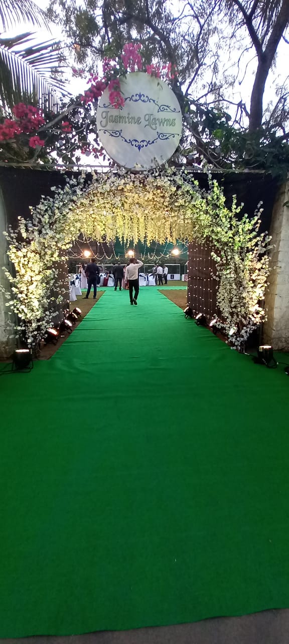 Engagement ceremony setup