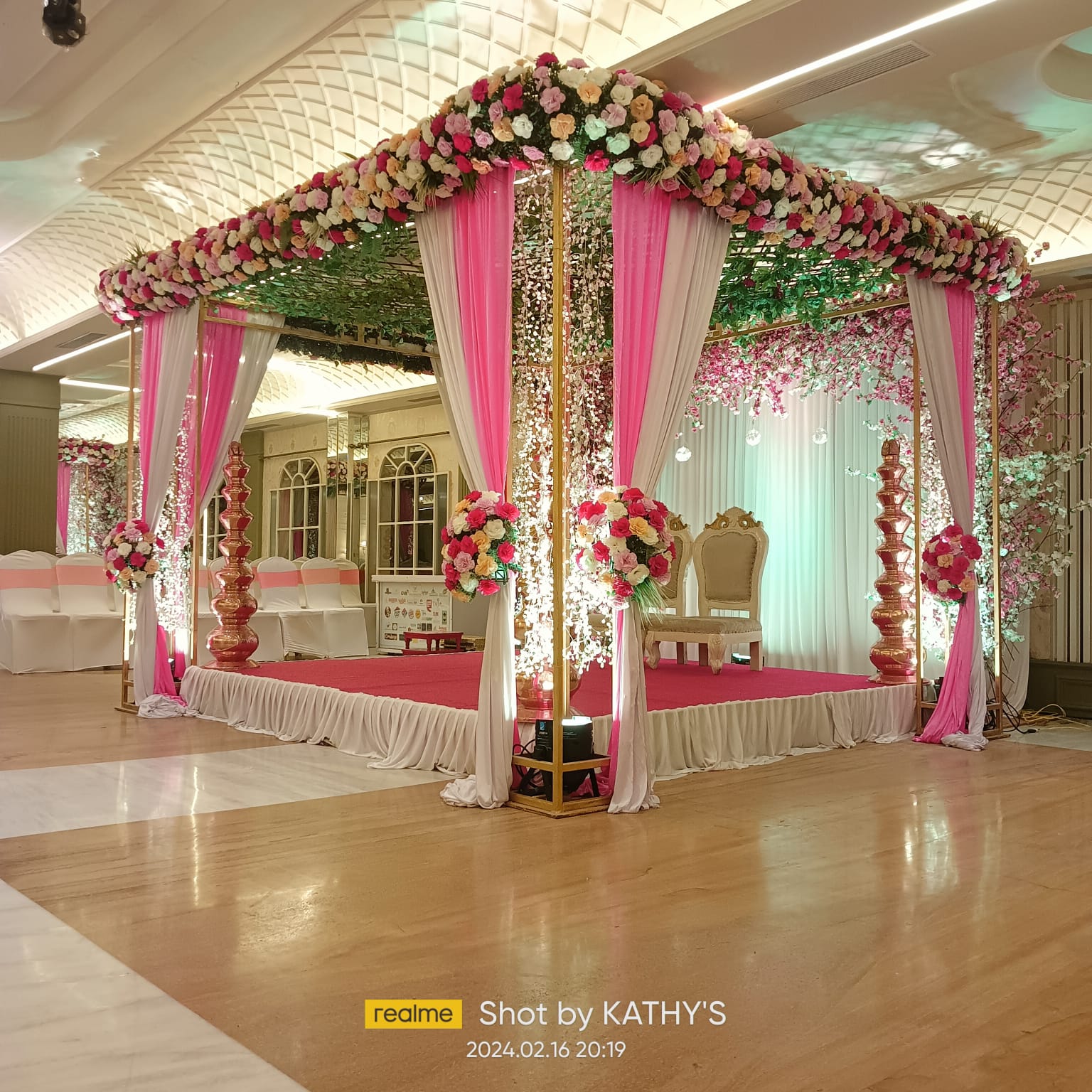 Elegant decor setup