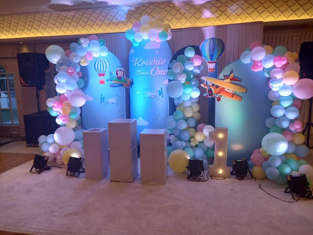 Engagement ceremony setup